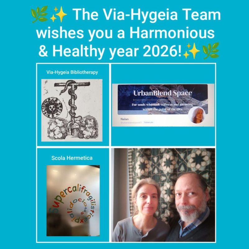 🌿✨The Via-HYGEIA Team wishes you a Harmonious & Healthy Year 2026 ! ✨🌿