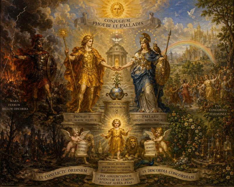 A Christian Knorr von Rosenroth Sampler – Part 1:  ‘Conjugium Phoebi et Palladis’ (Sulzbach,1677)