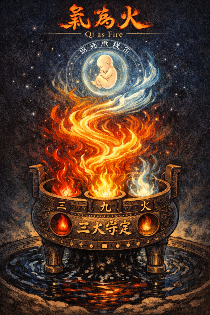 Qi as Fire (氣為火): An Annotated Reading of the Xiuzhen Baochuan (修真寶傳)