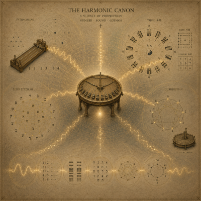Recovering the Lost Harmonic Canon: Pythagoras, Zhu Zaiyu, the Yijing, the Sefer Yetzirah, and Gurdjieff’s Objective Music