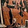 Louis Ménard: Socrates In The Underworld- Standing Before King Minos