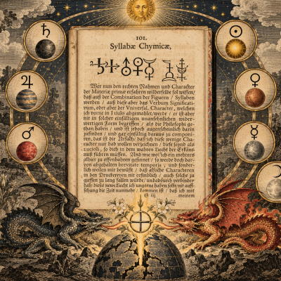 Johannes de Monte-Snyder: Concerning The Chymical Alphabet